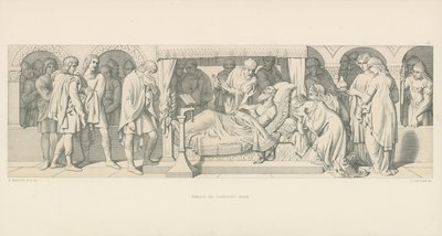 エドワードの告白者の死 作： Daniel Maclise